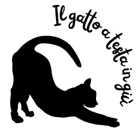 Il gatto a testa in giù